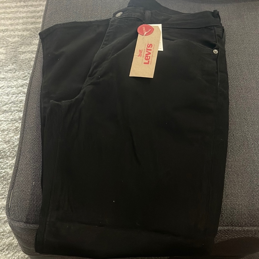 Men’s Levi Black Jeans 541 Athletic Fit